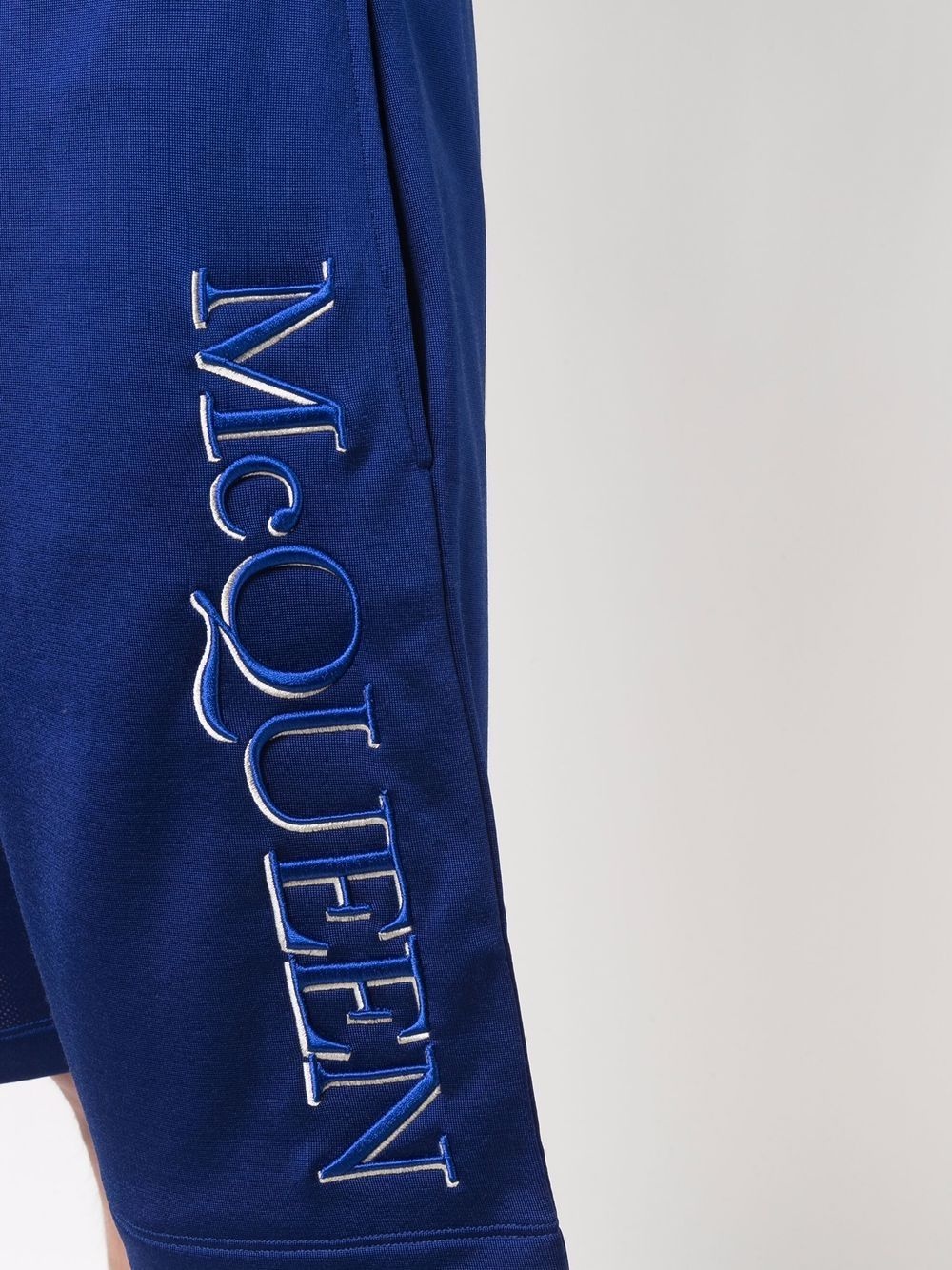 logo-embroidered track shorts - 5