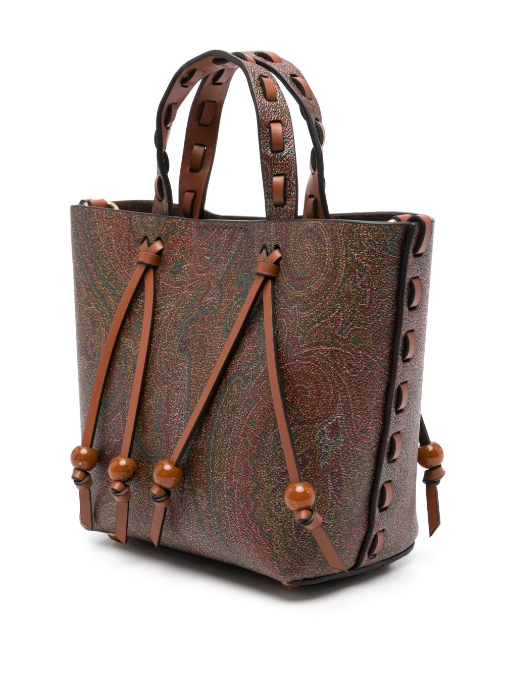 paisley-print tote bag - 3