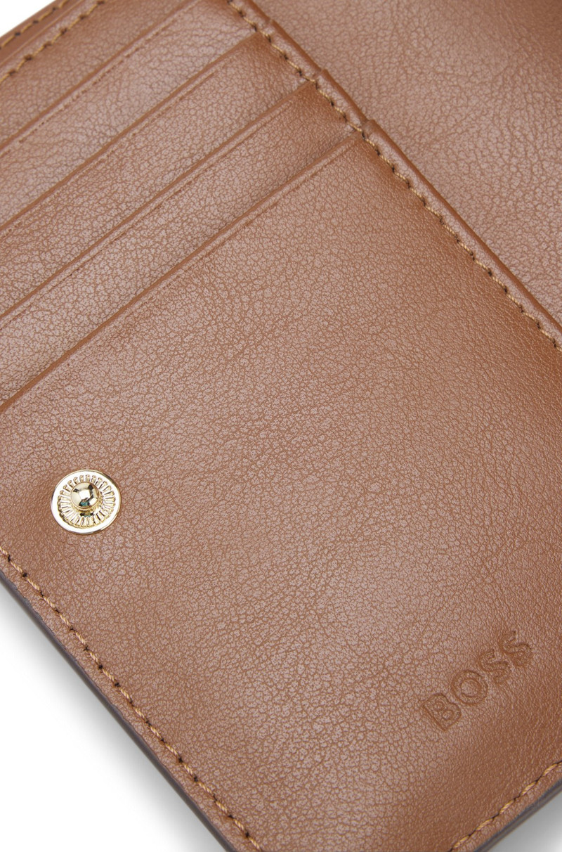LOGO-LETTERING WALLET WITH ZIP 3