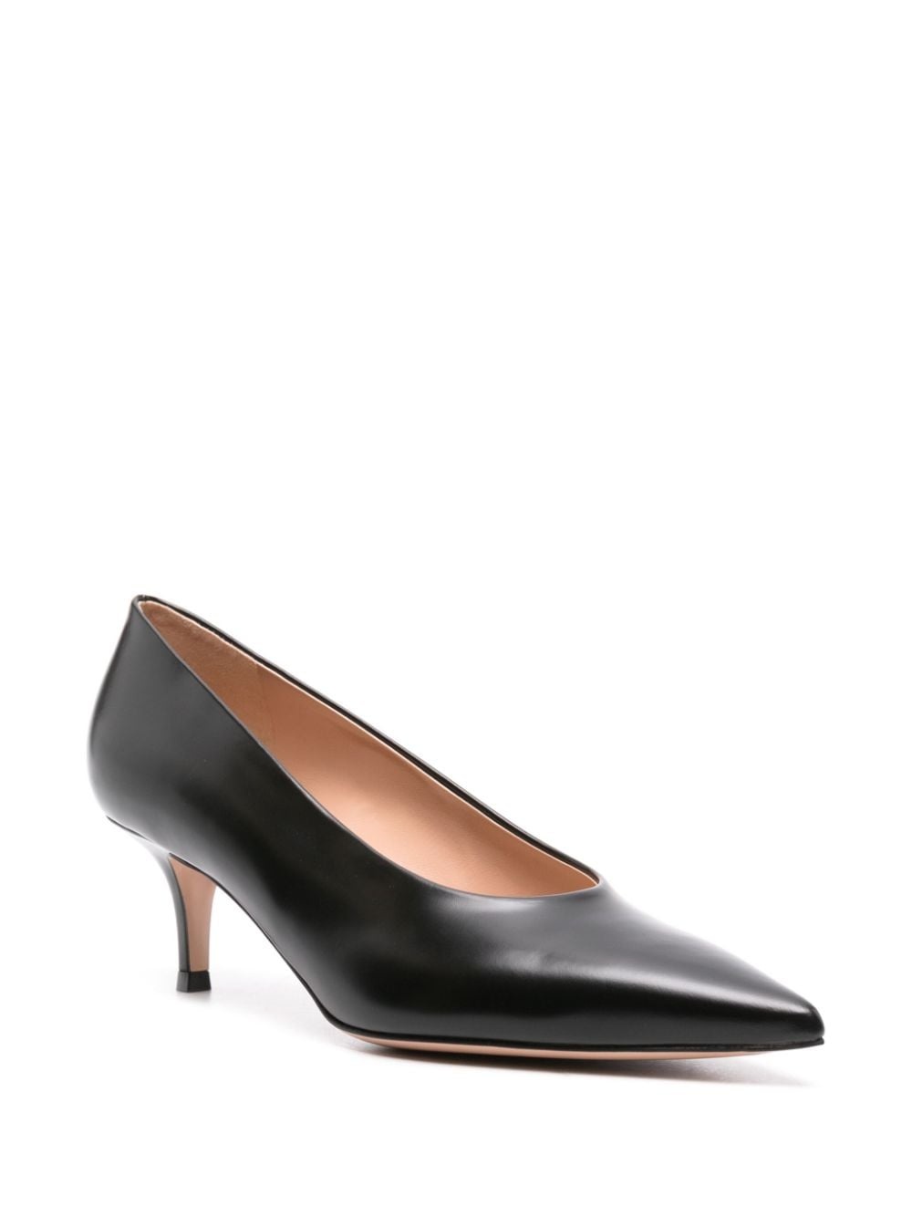 Robbie 55mm leather pumps - 2