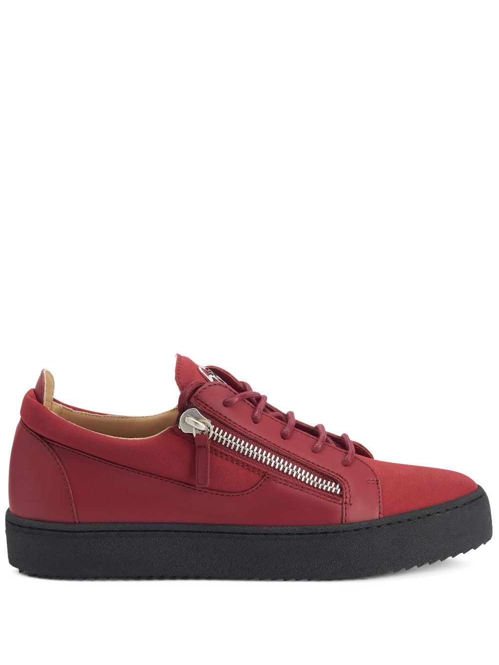 Frankie low-top leather sneakers - 1