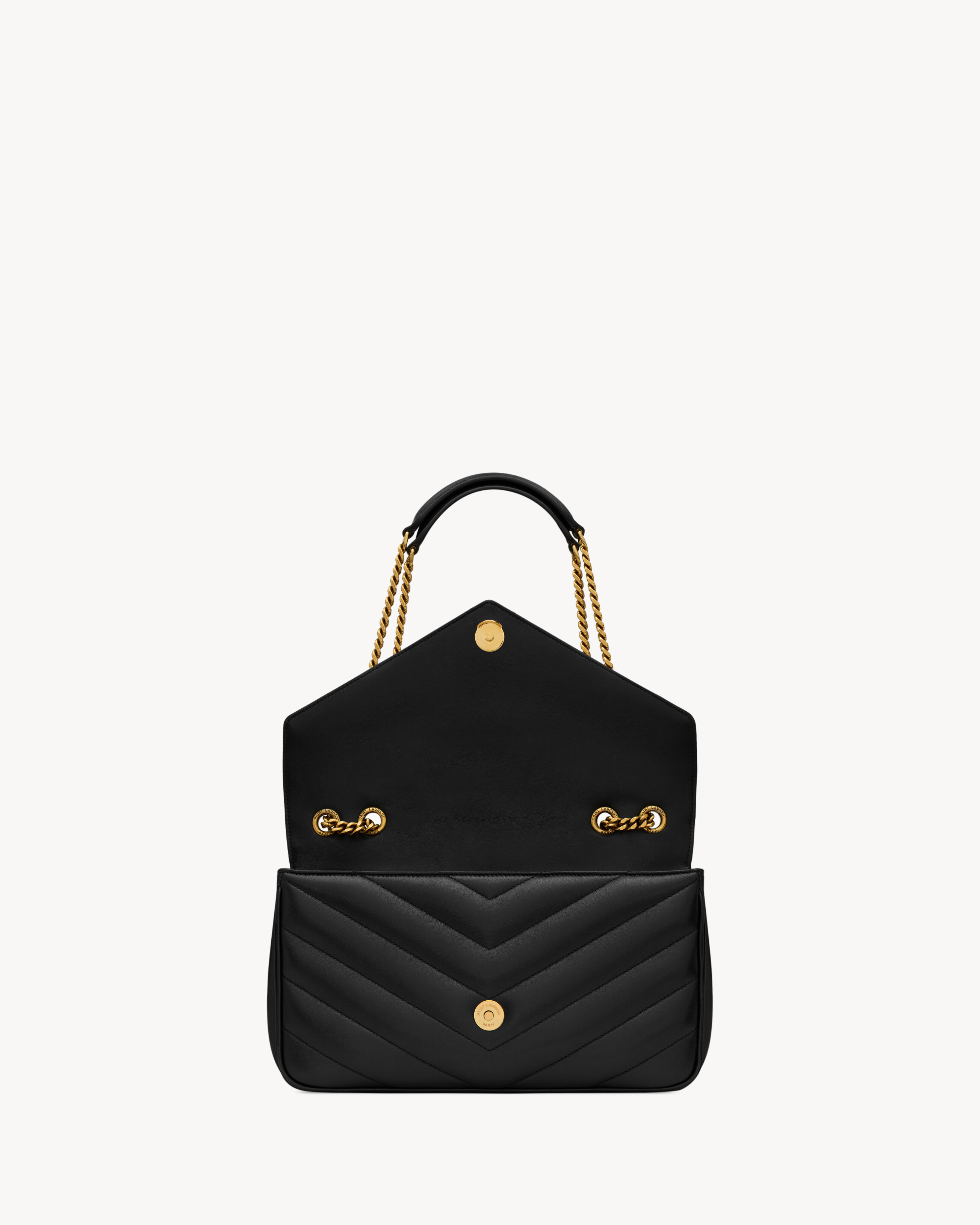 LOULOU MEDIUM IN MATELASSÉ LAMBSKIN - 5