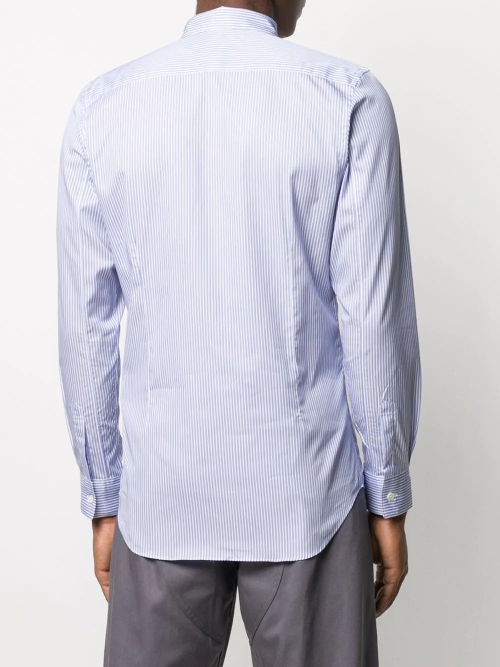 pinstripe shirt - 4