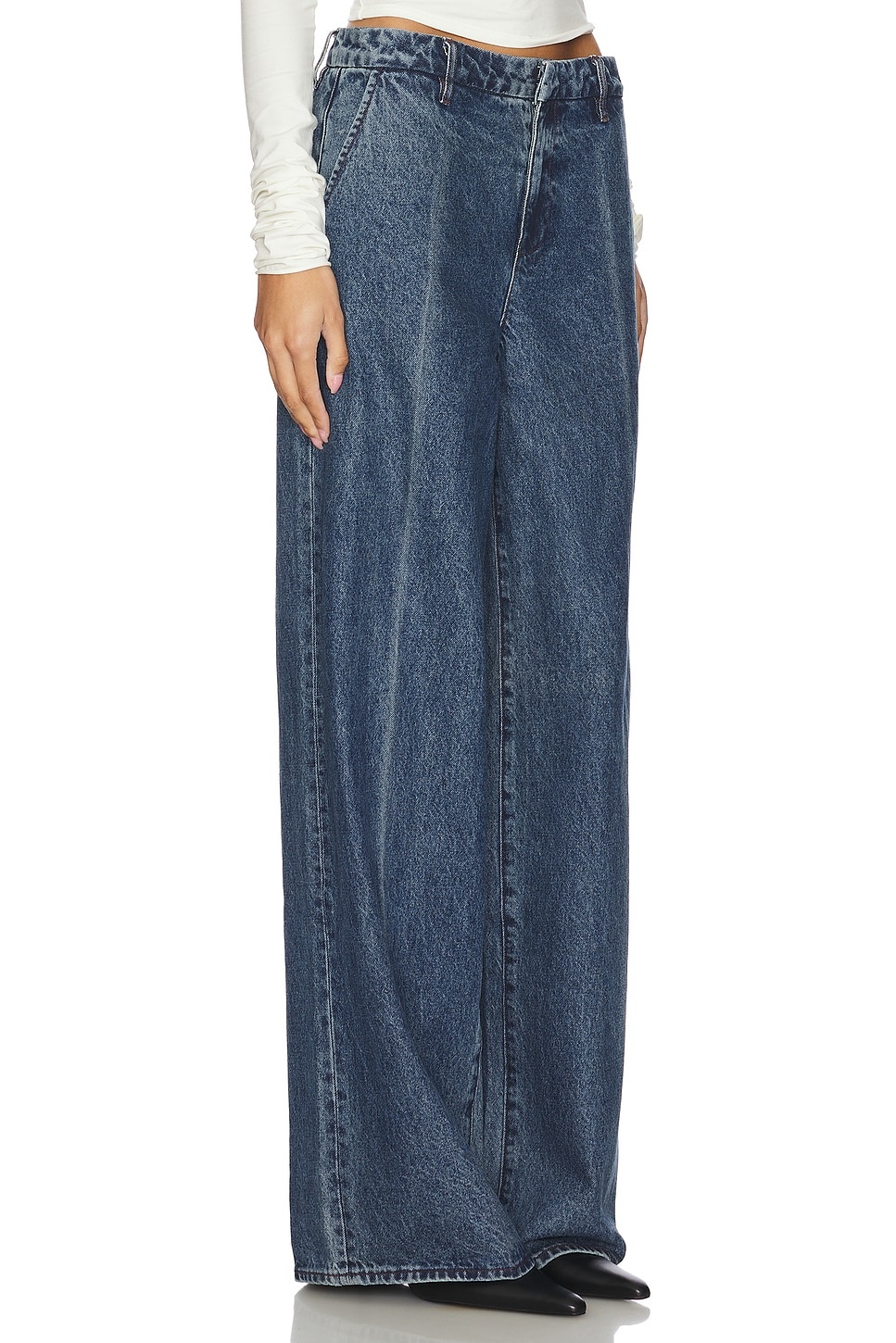 Sutton Wide Leg Trouser Jean - 2