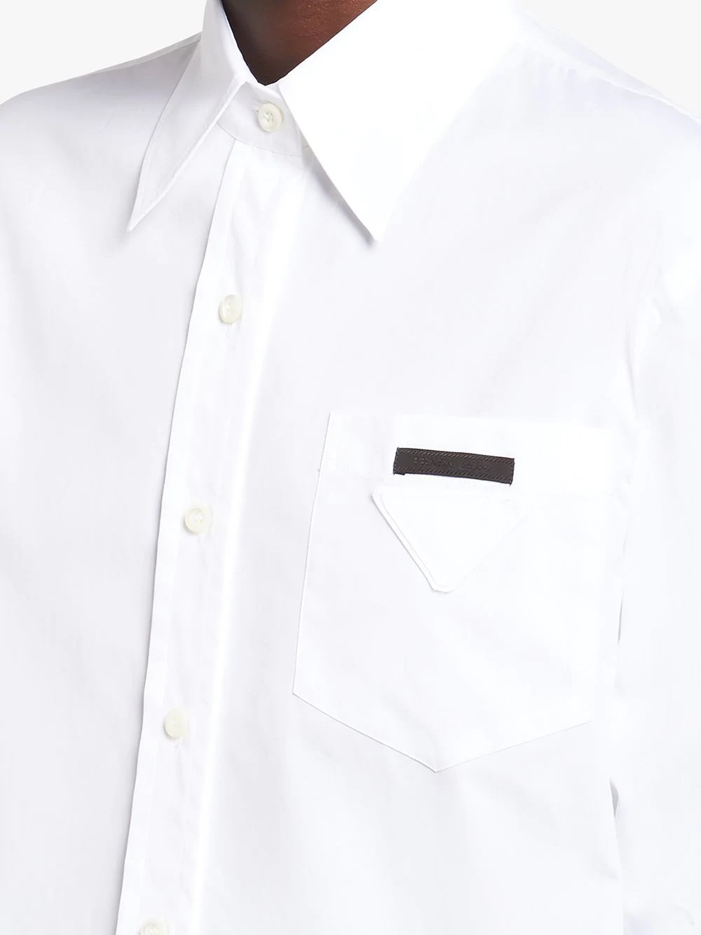 logo-patch long-sleeve shirt - 5