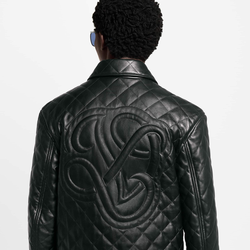 Quilted Leather Blouson 5