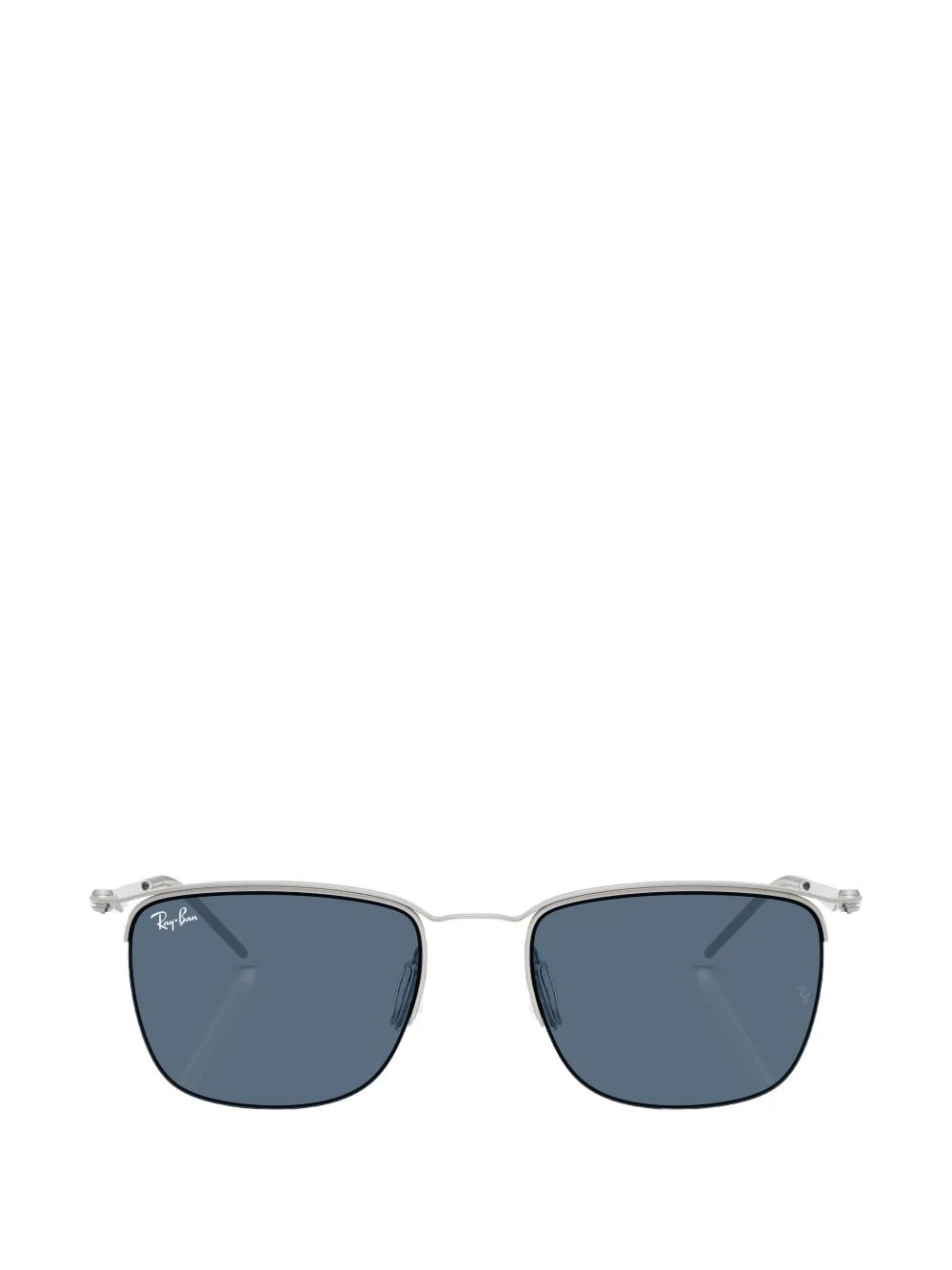 semi-rim square-frame sunglasses - 1