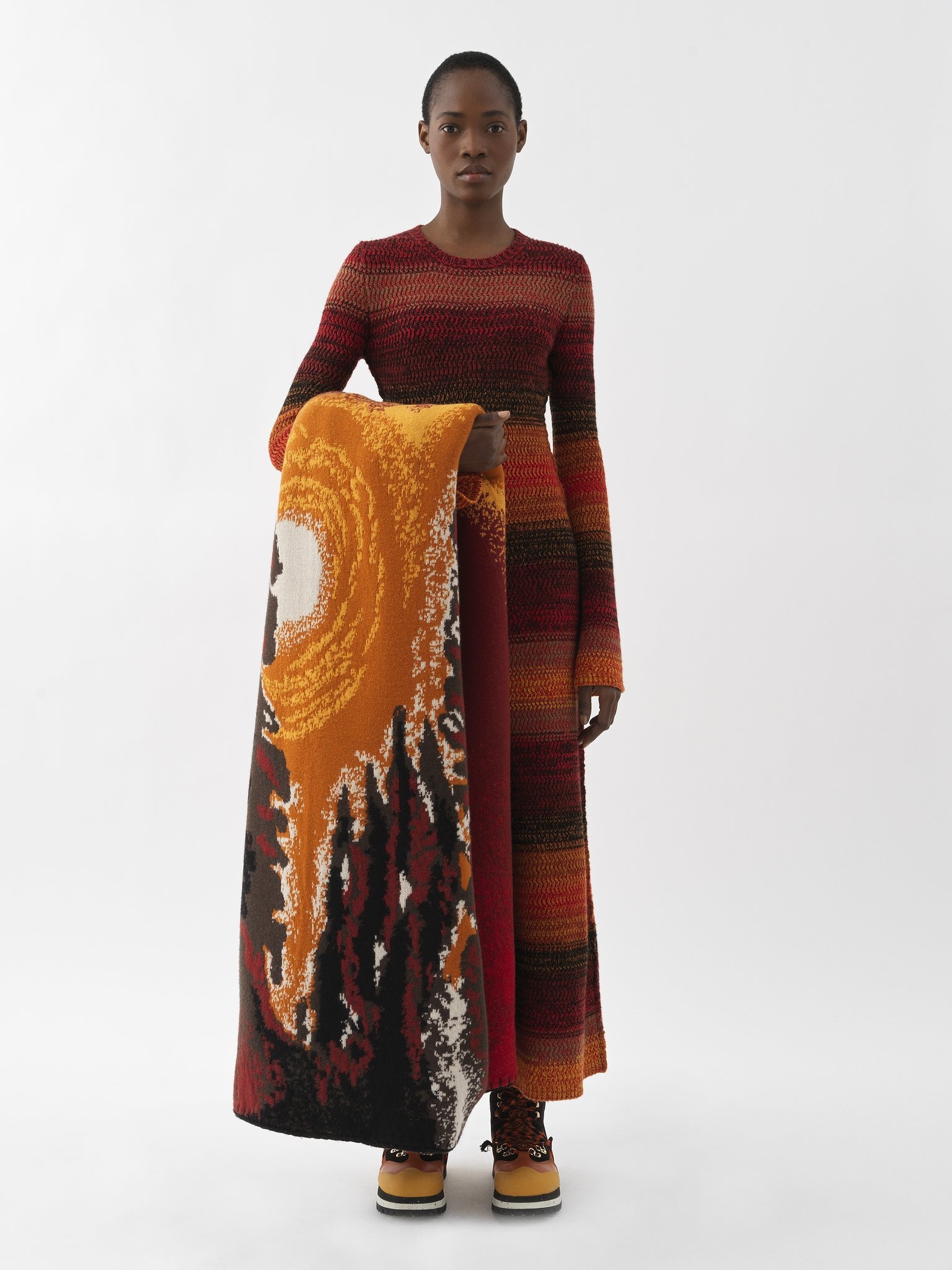 LONG KNIT DRESS - 7