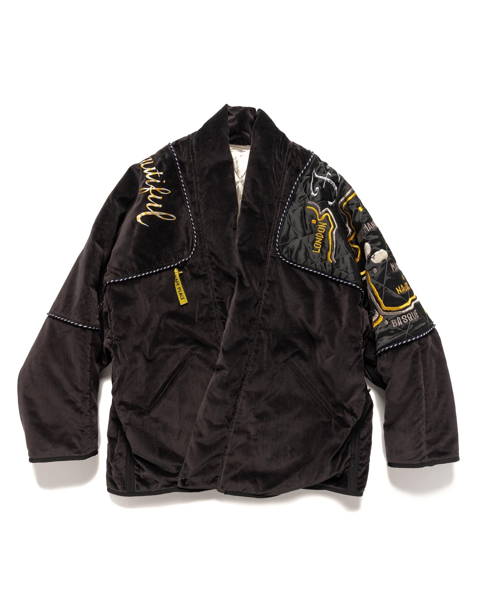 Kapital Velveteen KESA SHAM BOMBER JKT (Beautiful FRANCE