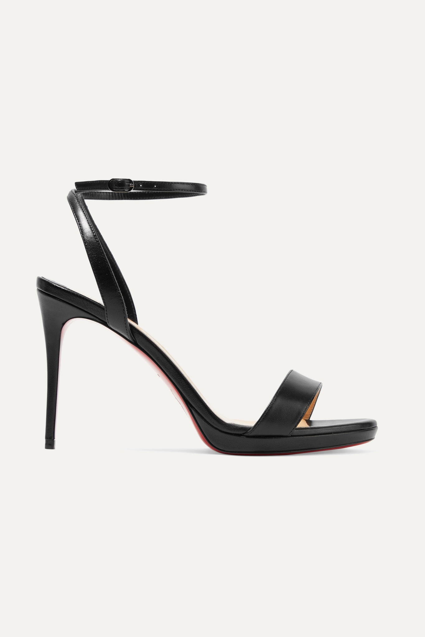 Loubi Queen 100 leather sandals - 1