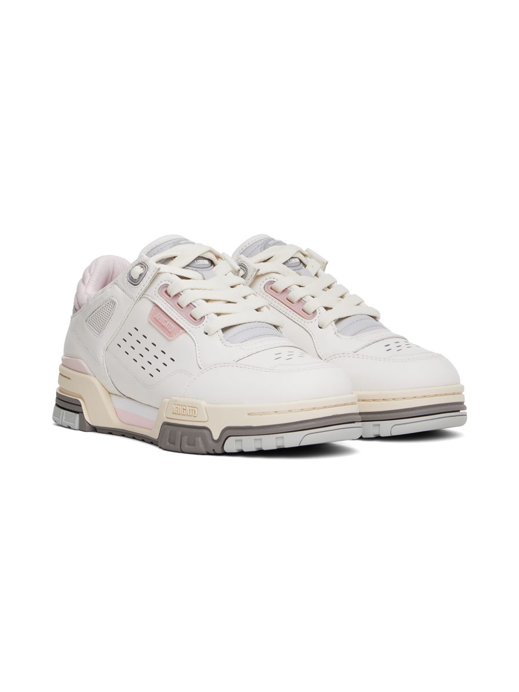 White & Pink Onyx Sneakers - 4
