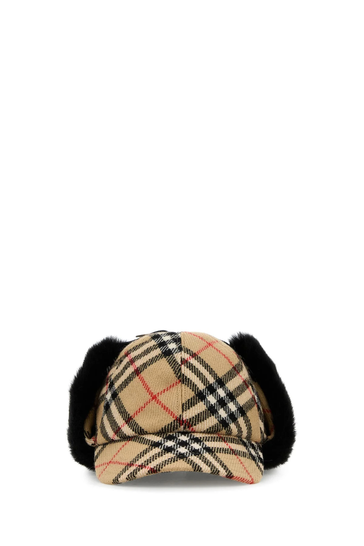 Embroidered wool hat - 1