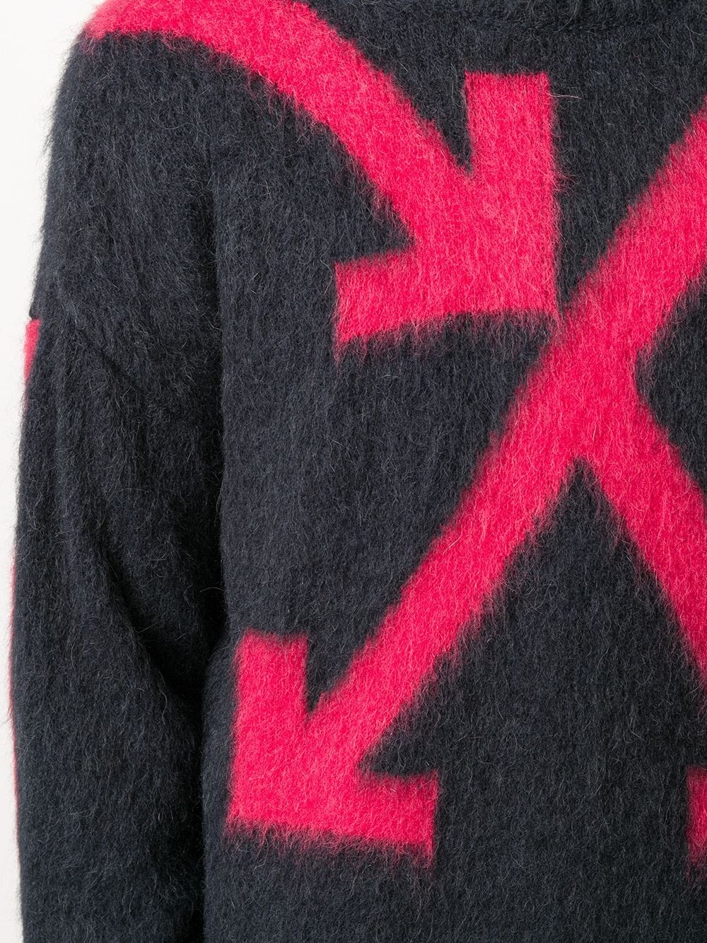 Arrows intarsia jumper - 5