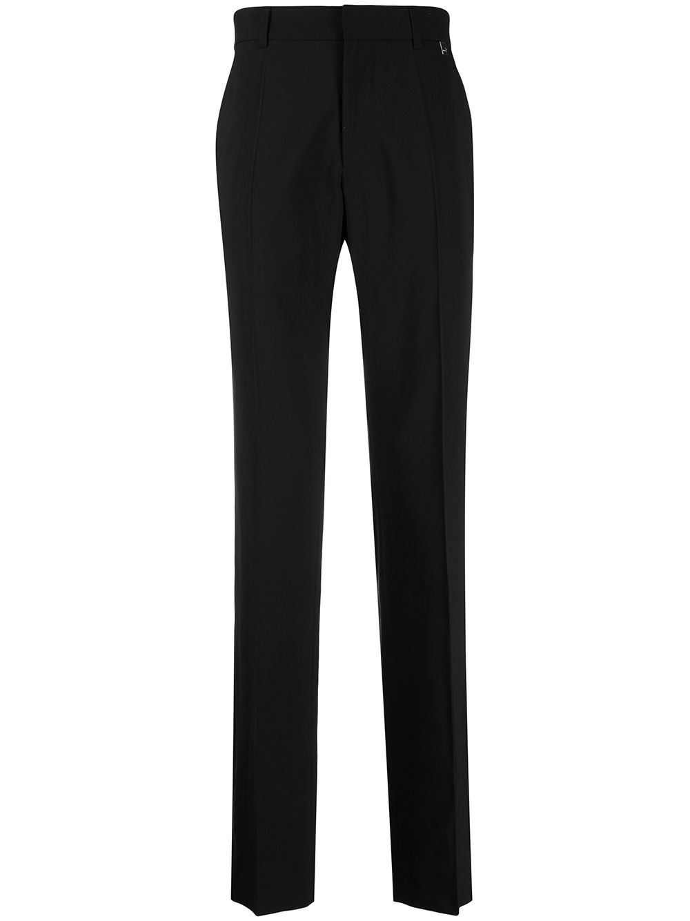 tailored-cut straight-leg trousers - 1