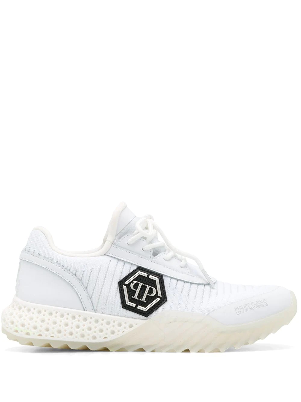 Runner hexagon logo sneakers - 1