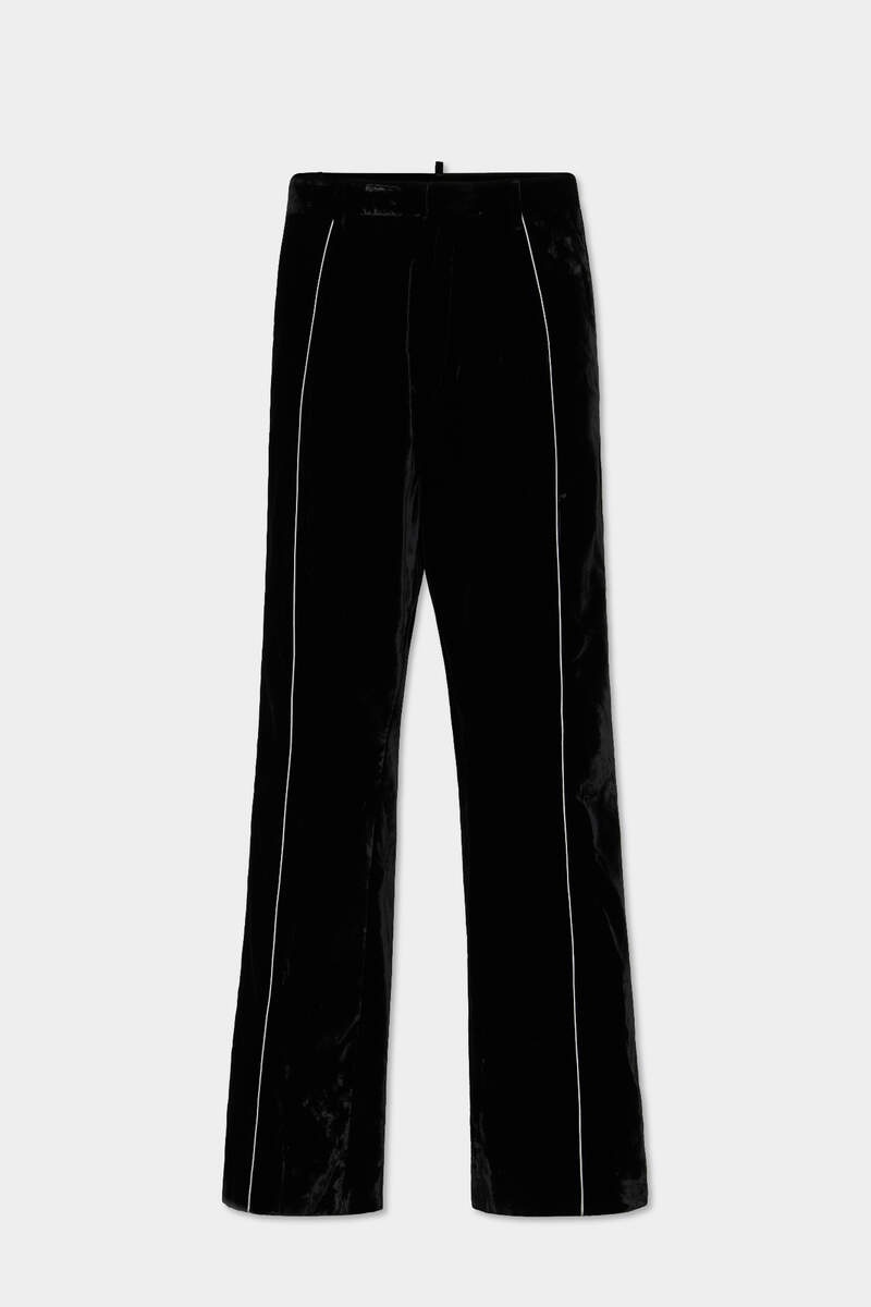 VELVET SLEEK TROUSERS - 1