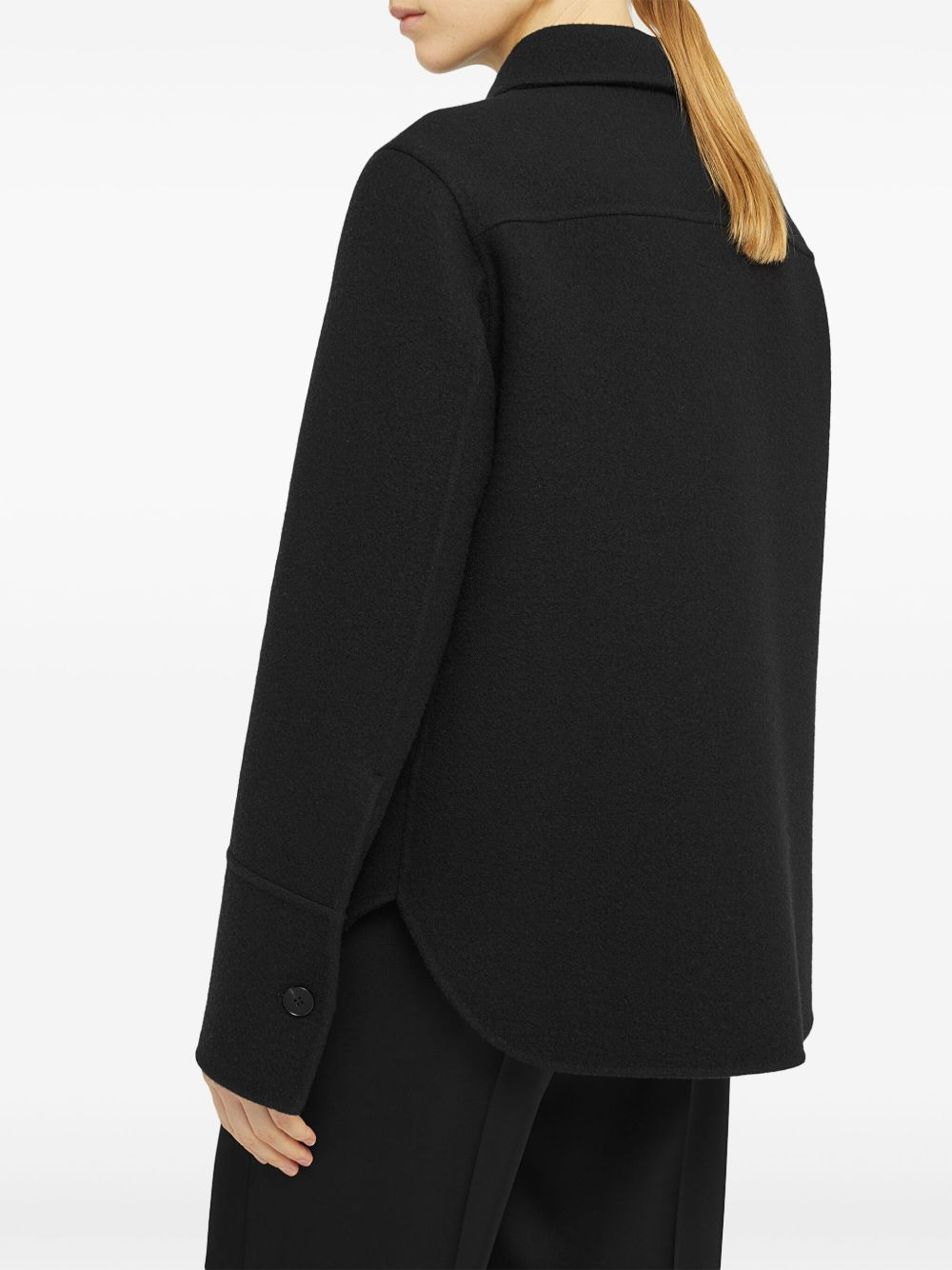 single-breasted virgin-wool jacket - 4