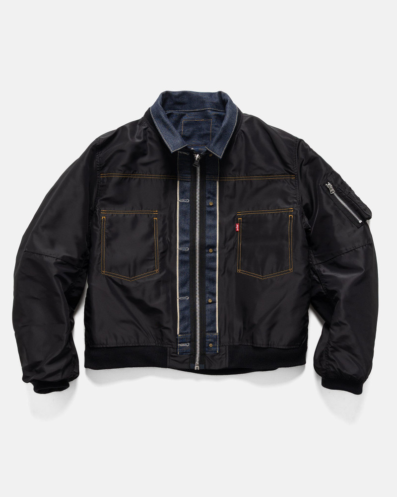 x Levis Denim x Nylon Twill Reversible Indigo x Black 1