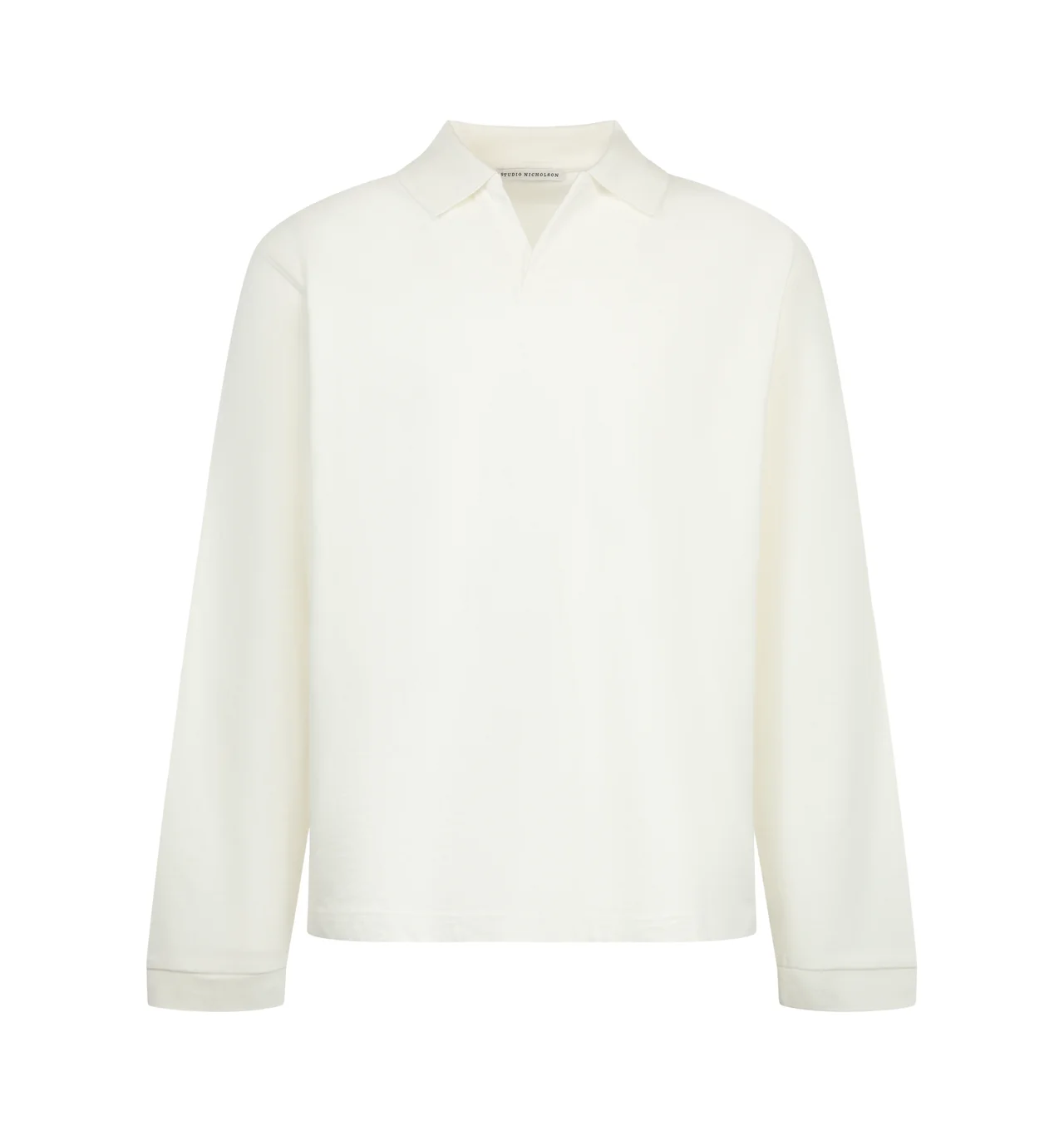 LONG SLEEVE POLO SHIRT - 1