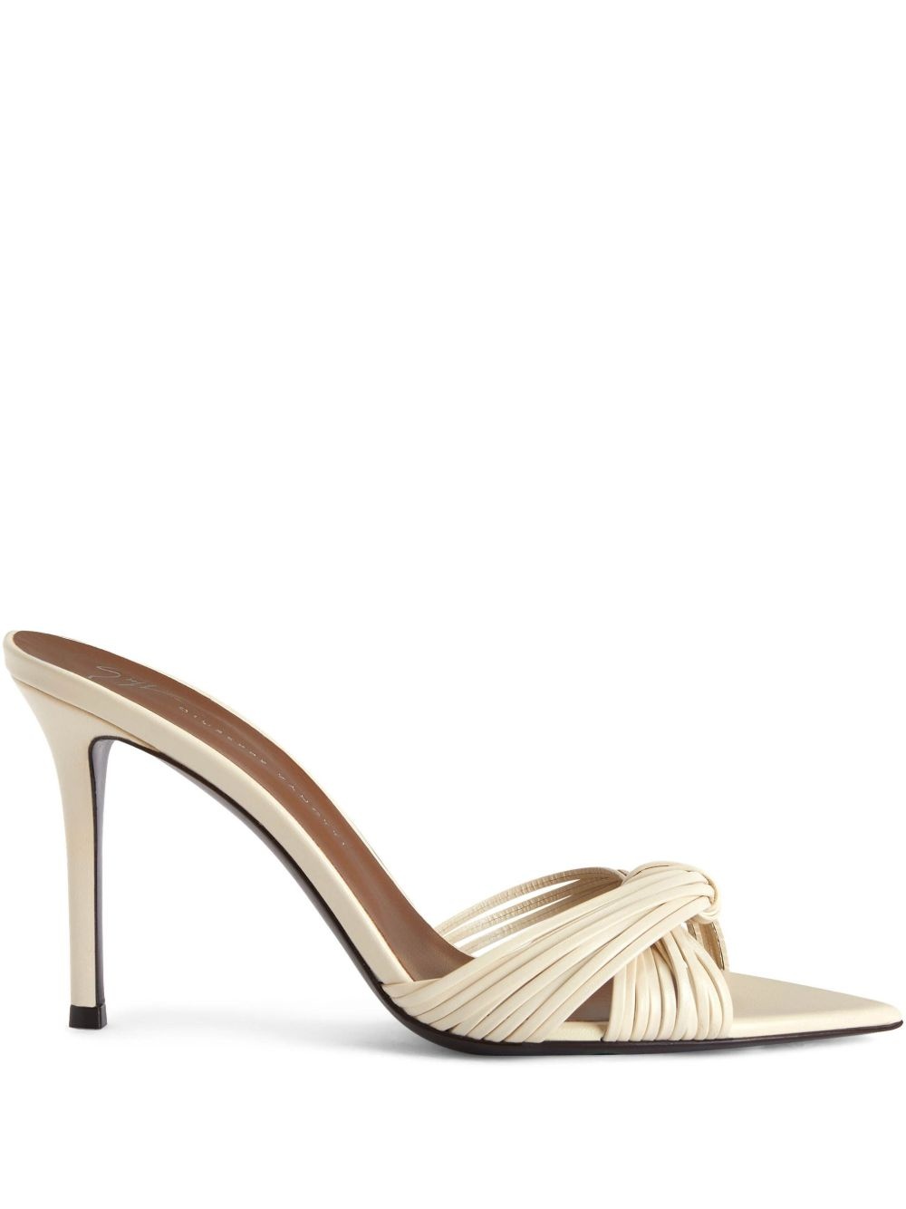 leather mules - 1