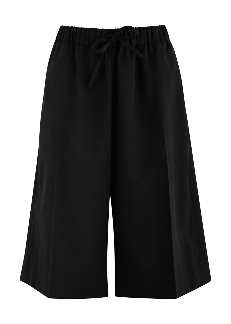 Simone Rocha Wide-leg Twill Shorts - 1