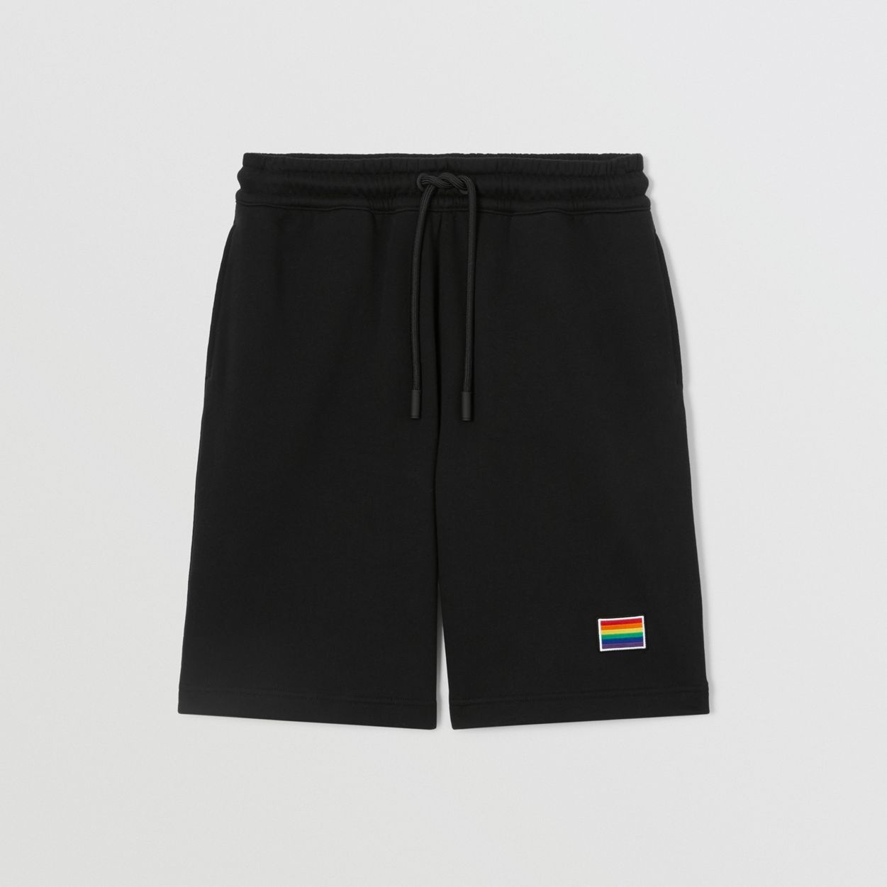 Rainbow Appliqué Cotton Drawcord Shorts – Unisex - 2