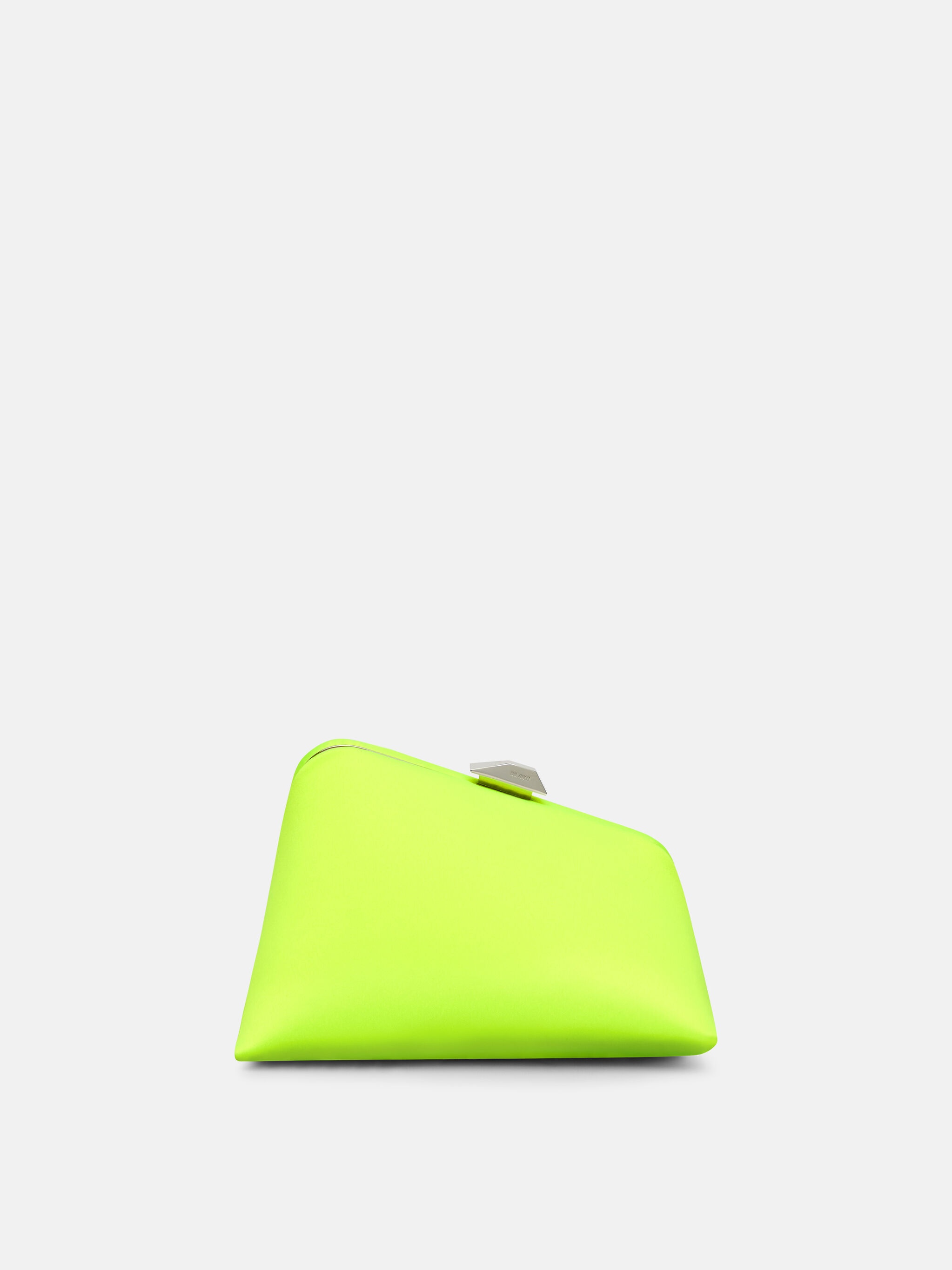 ''MIDNIGHT'' FLUO YELLOW MINI CLUTCH - 1