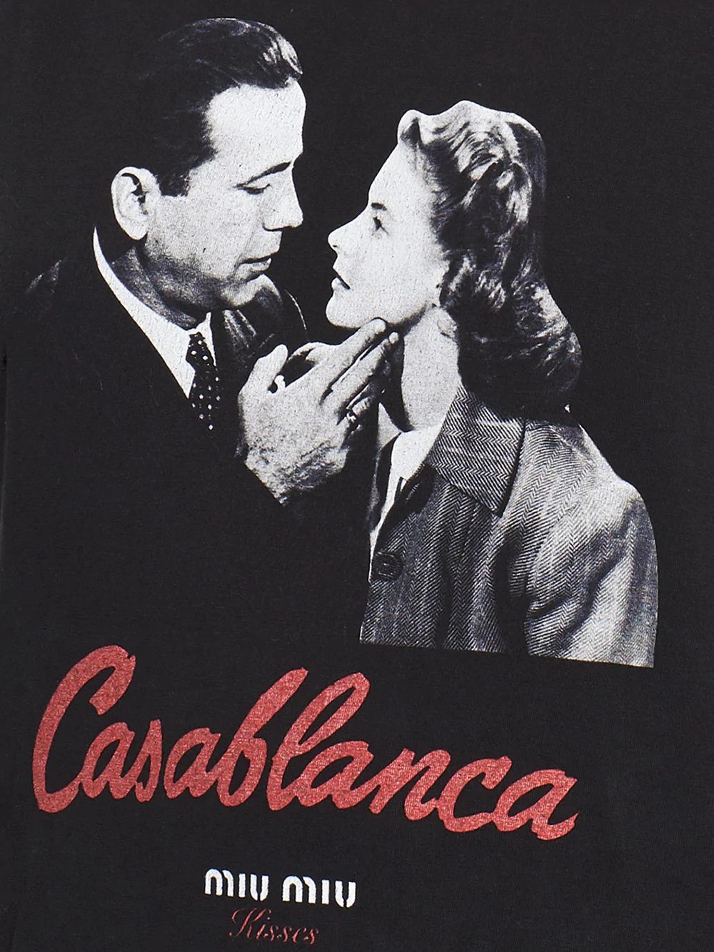 Casablanca kisses jersey T-shirt - 5