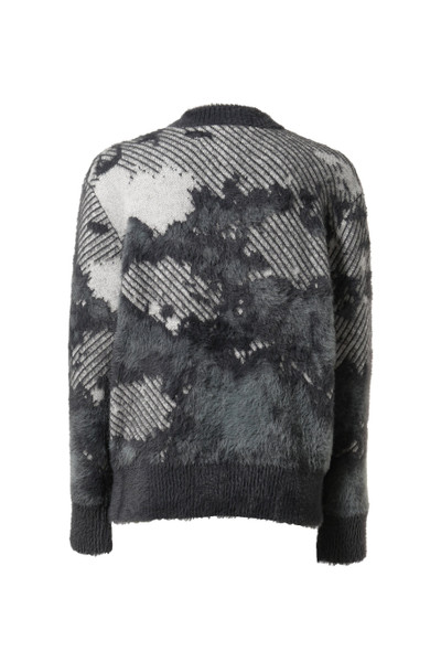 FENG CHEN WANG LANDSCAPE PAINTING JACQUARD JUMPER / GRY outlook