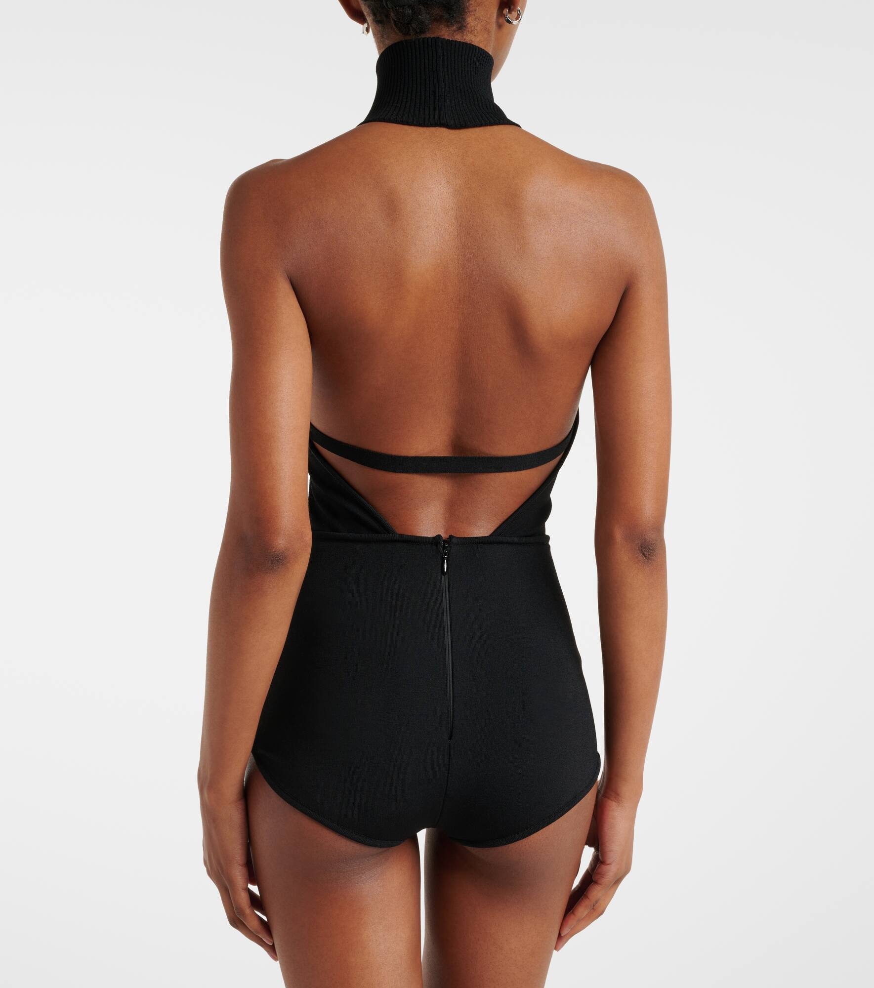 Apogeo knitted turtleneck bodysuit - 4