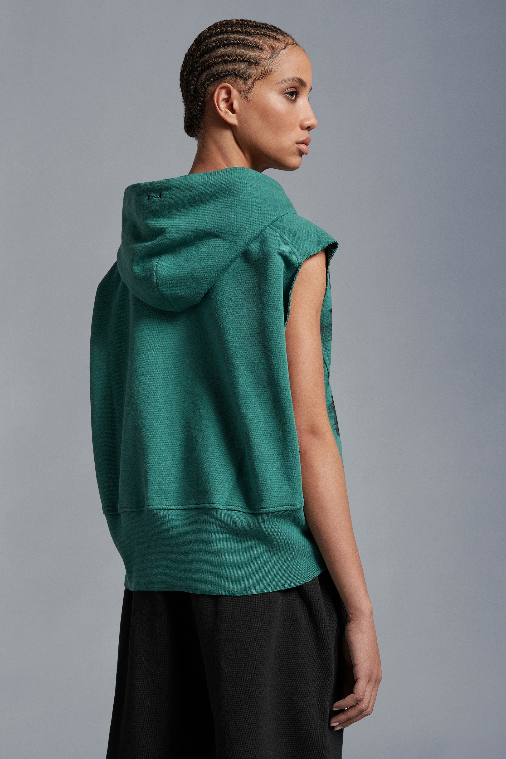 Sleeveless Hoodie - 5