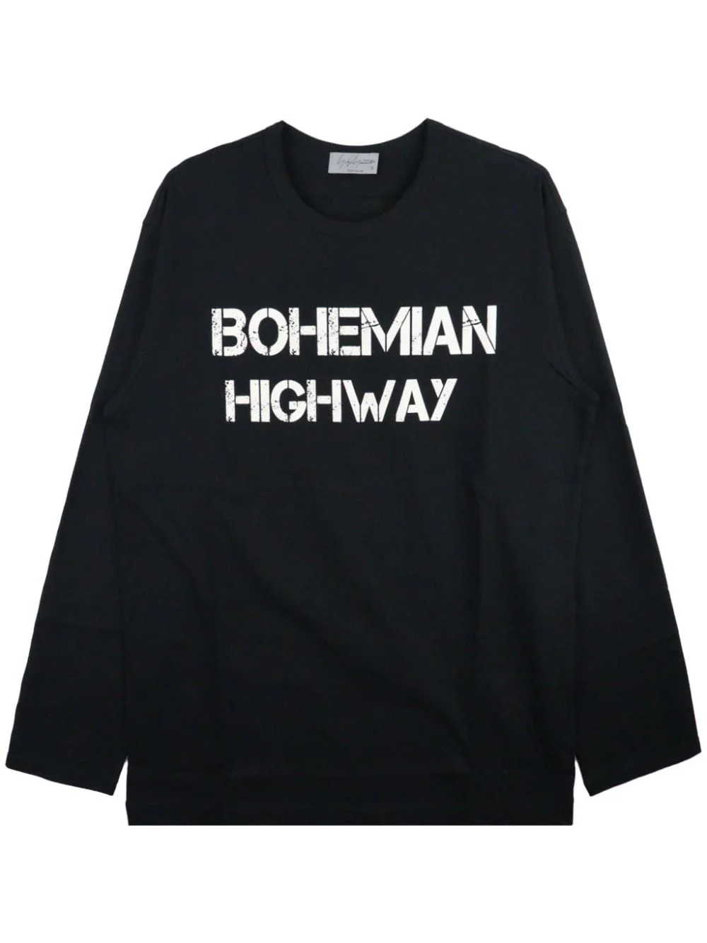 logo-print cotton T-shirt - 1