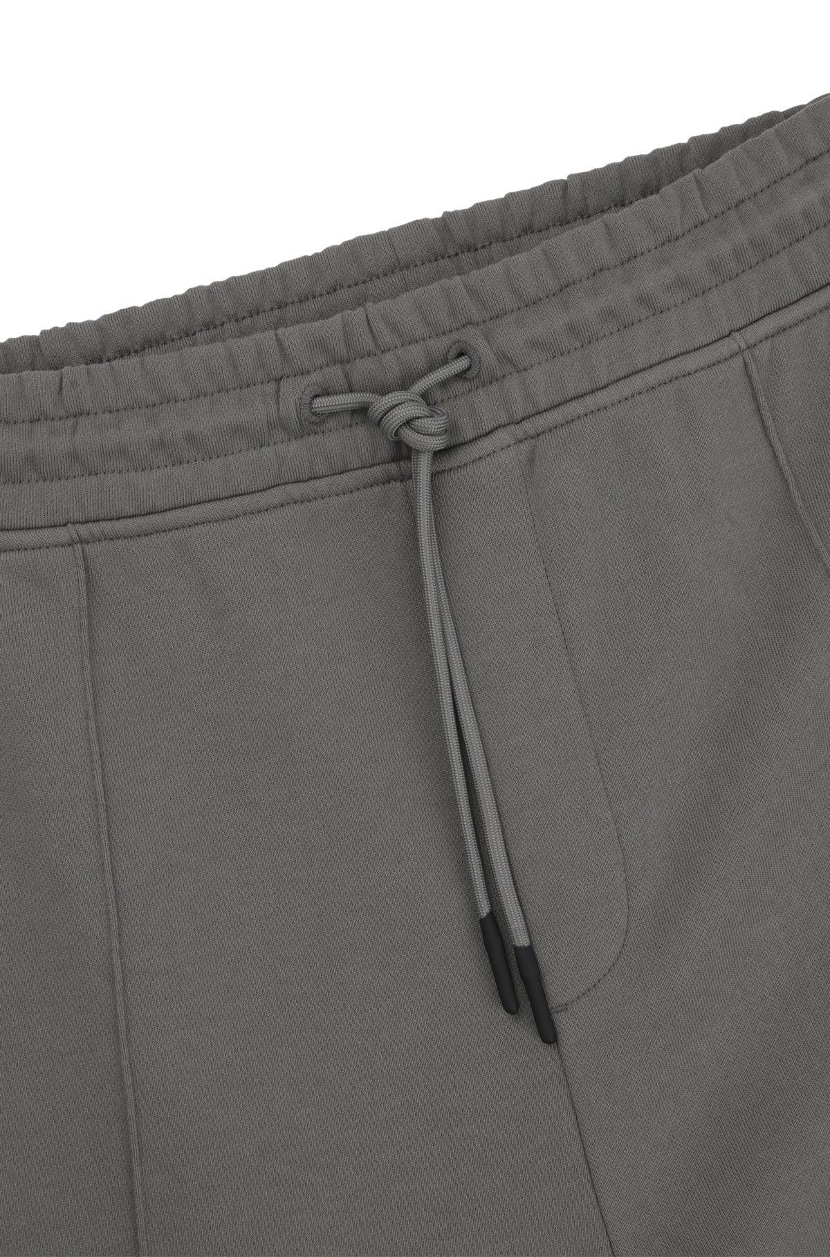 HUGO X RB COTTON-TERRY TRACKSUIT BOTTOMS WITH LOGO TAPE - 6