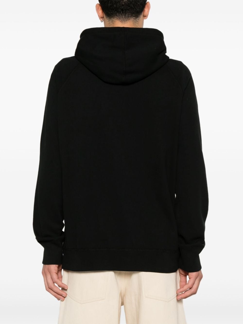 intarsia-knit hoodie - 4