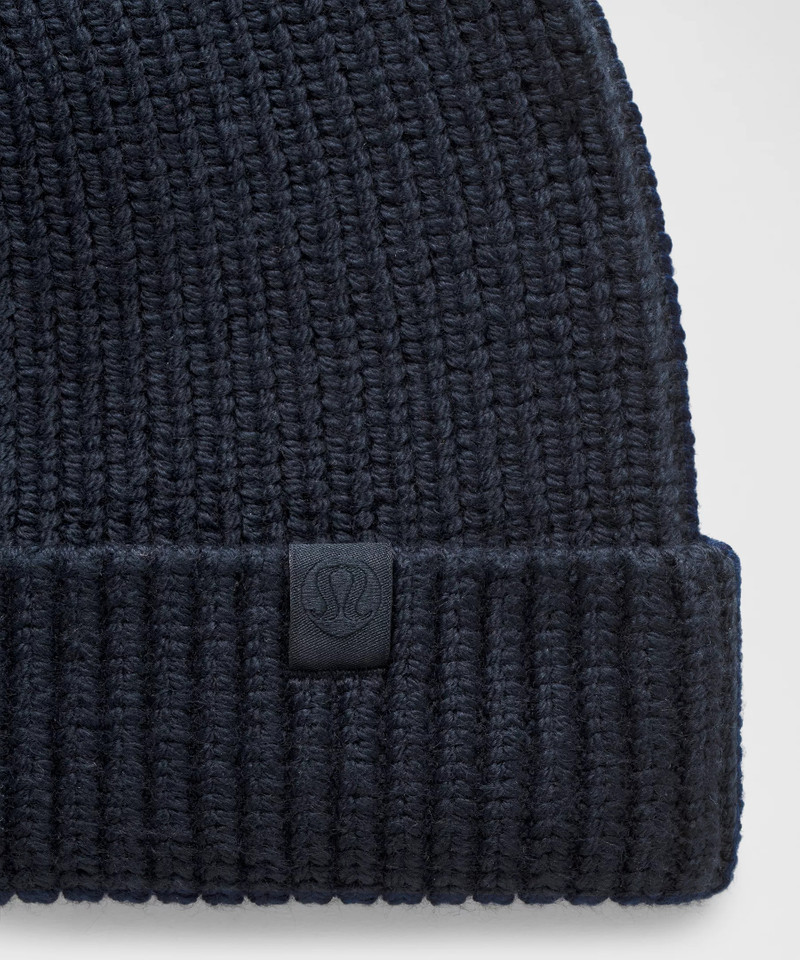 Close-Fit Wool-Blend Ribbed Knit Beanie 4