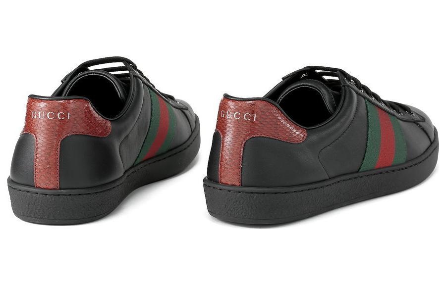 Gucci Ace Leather 'Black' 386750-A38D0-1078 - 4