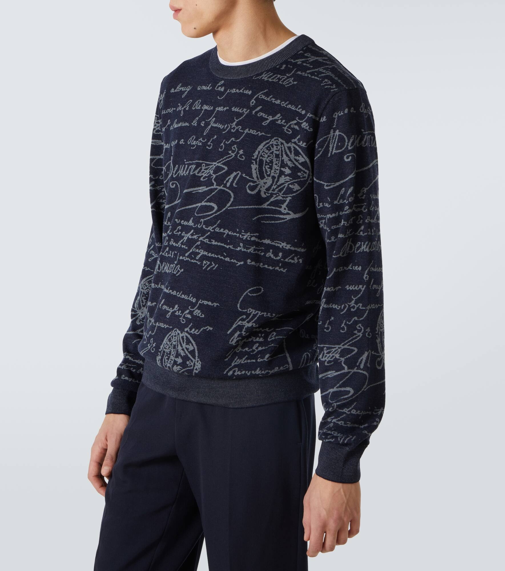 Scritto wool sweater - 3
