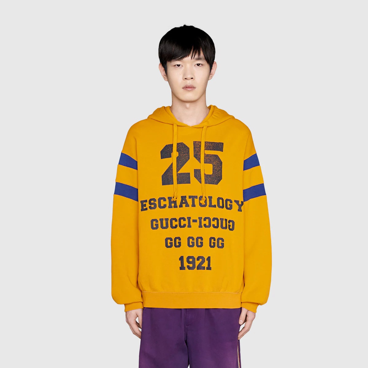 Sweatshirt with '25 Gucci' print - 4