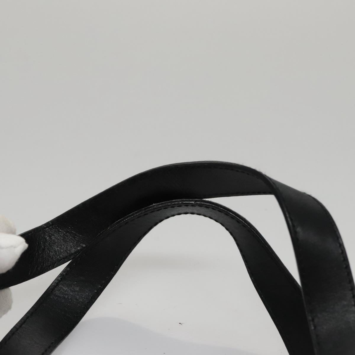 GUCCI Hand Bag Leather Black Gold 000 2058 0569 0 - 8