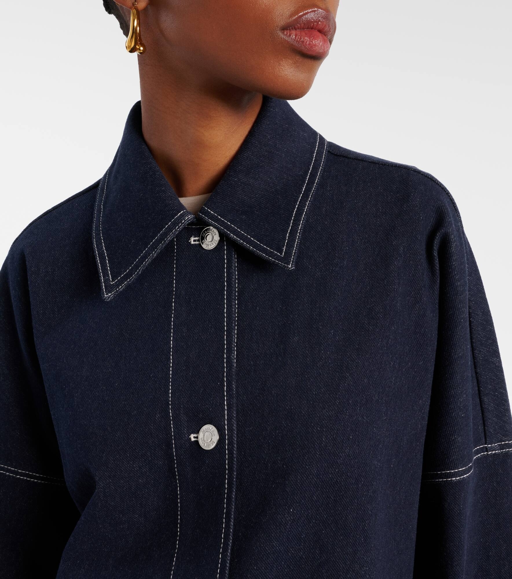 Yen denim overshirt - 4