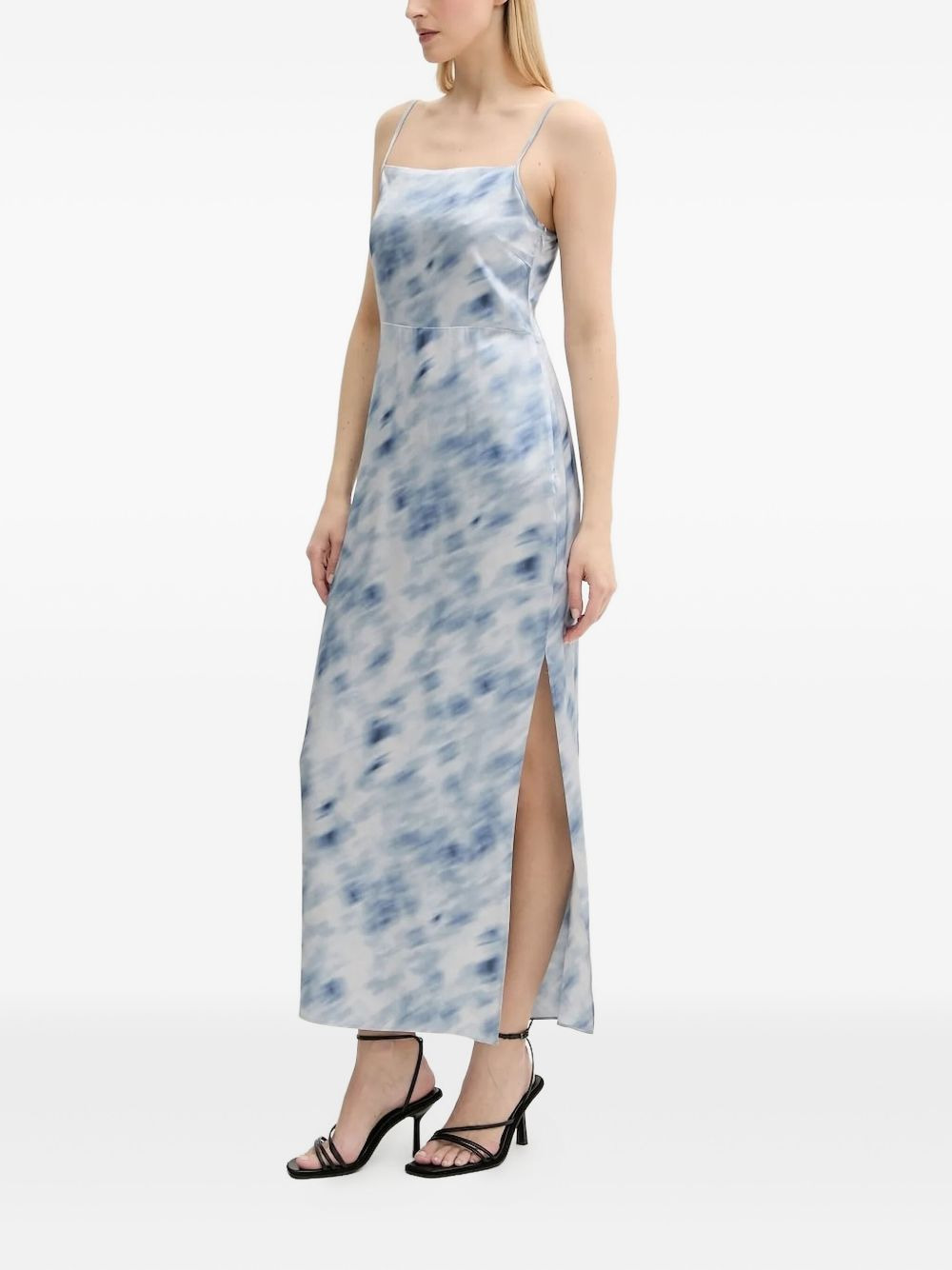Sasage side-split maxi dress - 3