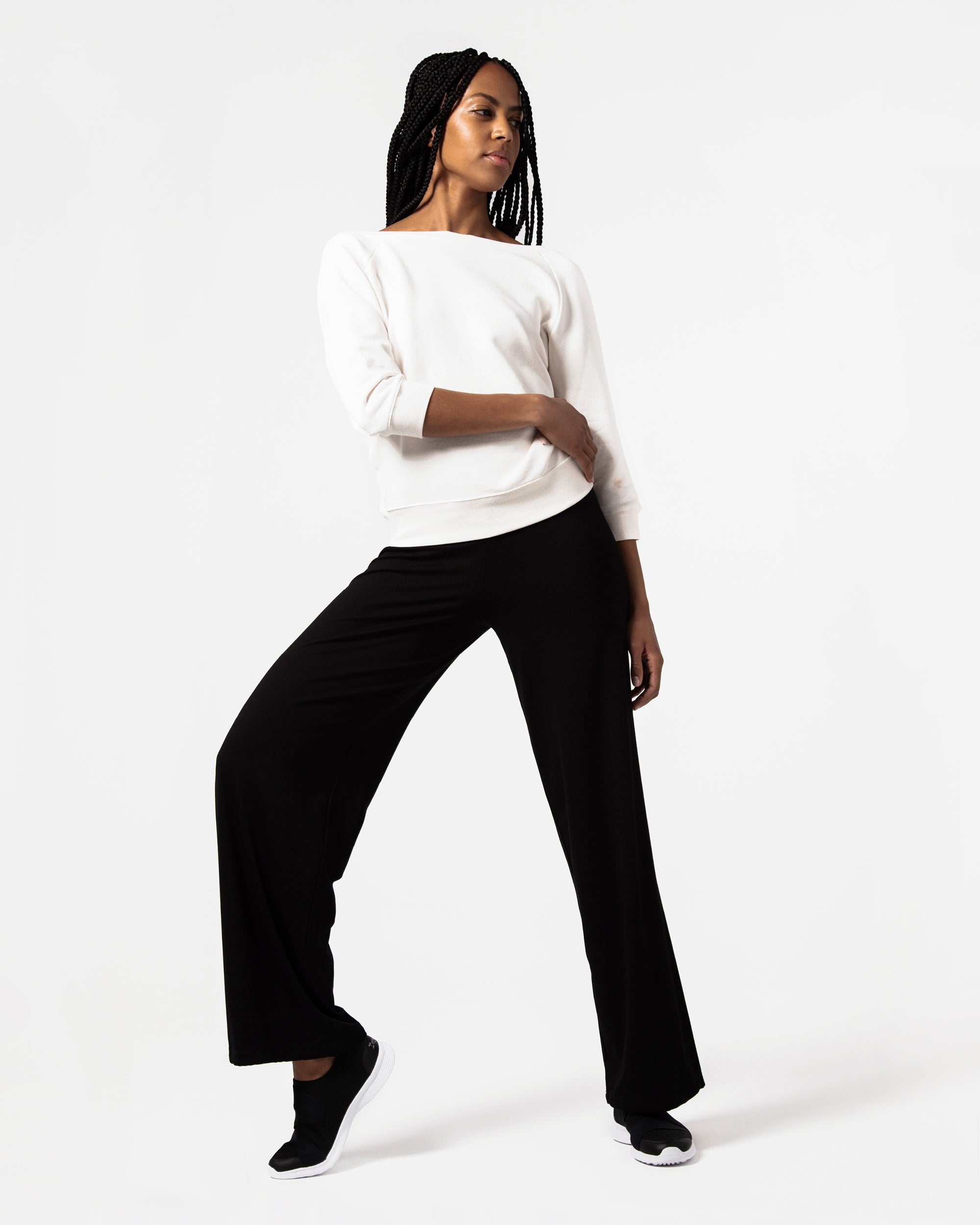 WRAP-OVER SWEATSHIRT - 3