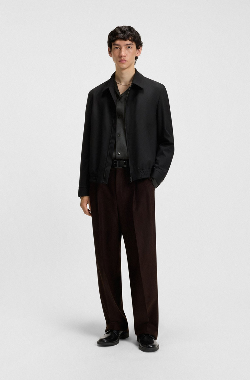 HUGO OVERSIZE-FIT SHIRT IN LUSTROUS TWILL outlook