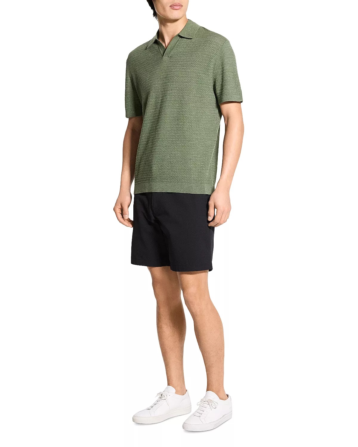 Brenan Linen Polo Shirt - 2