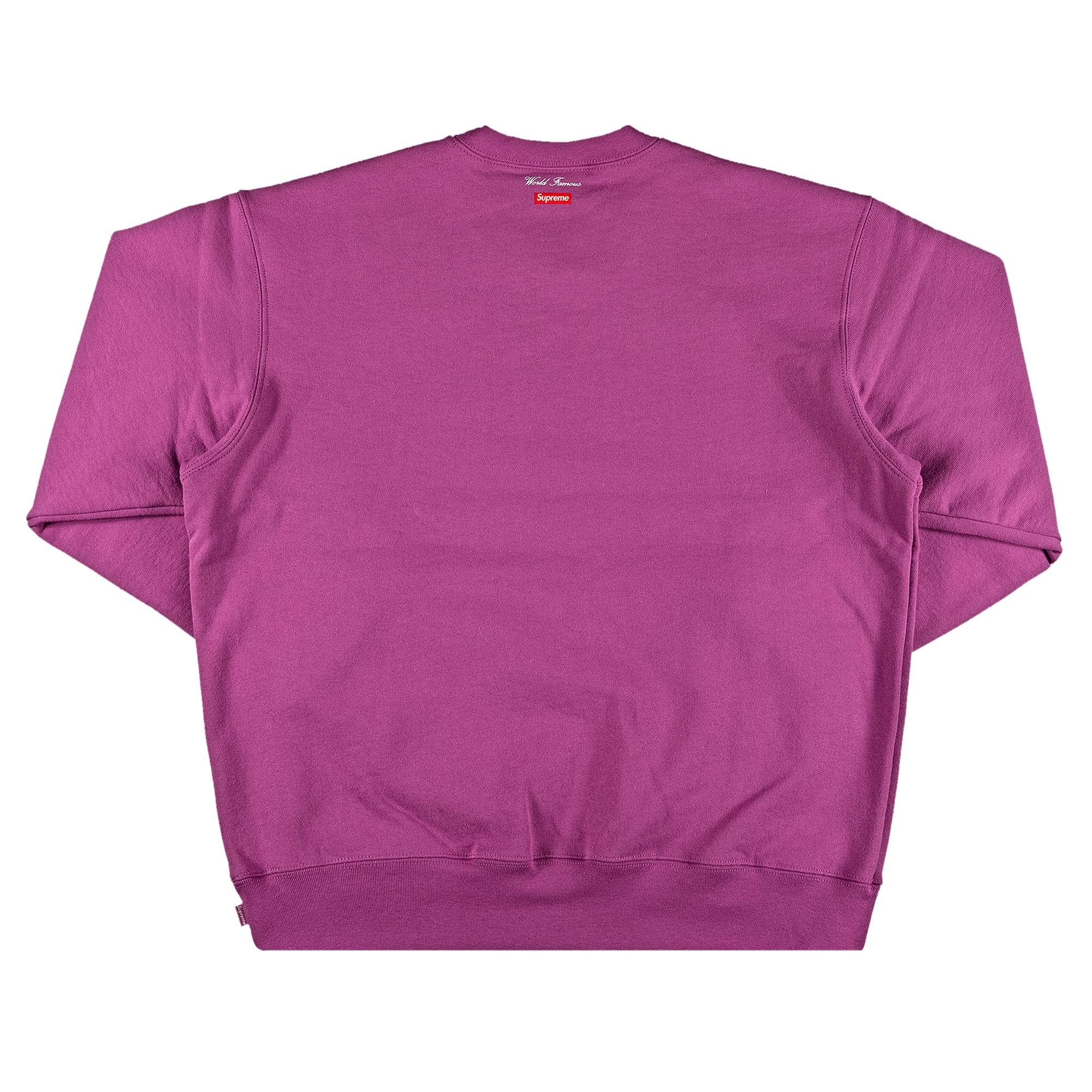 Supreme Aerial Crewneck Bright Purple