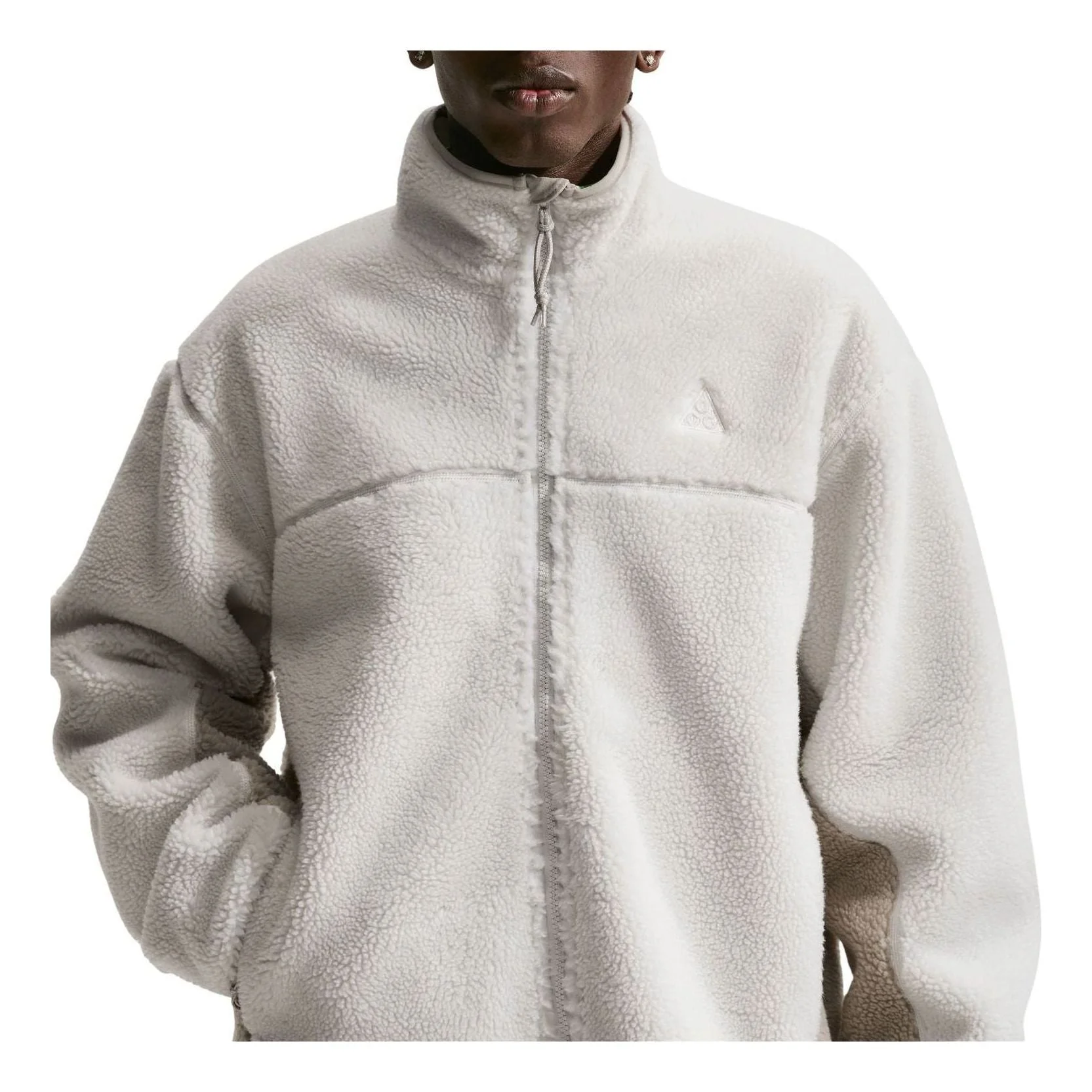 Nike x ACG Canwell Glacier Therma-FIT ADV Windproof Jacket 'Photon Dust College Grey Summit White' F - 1