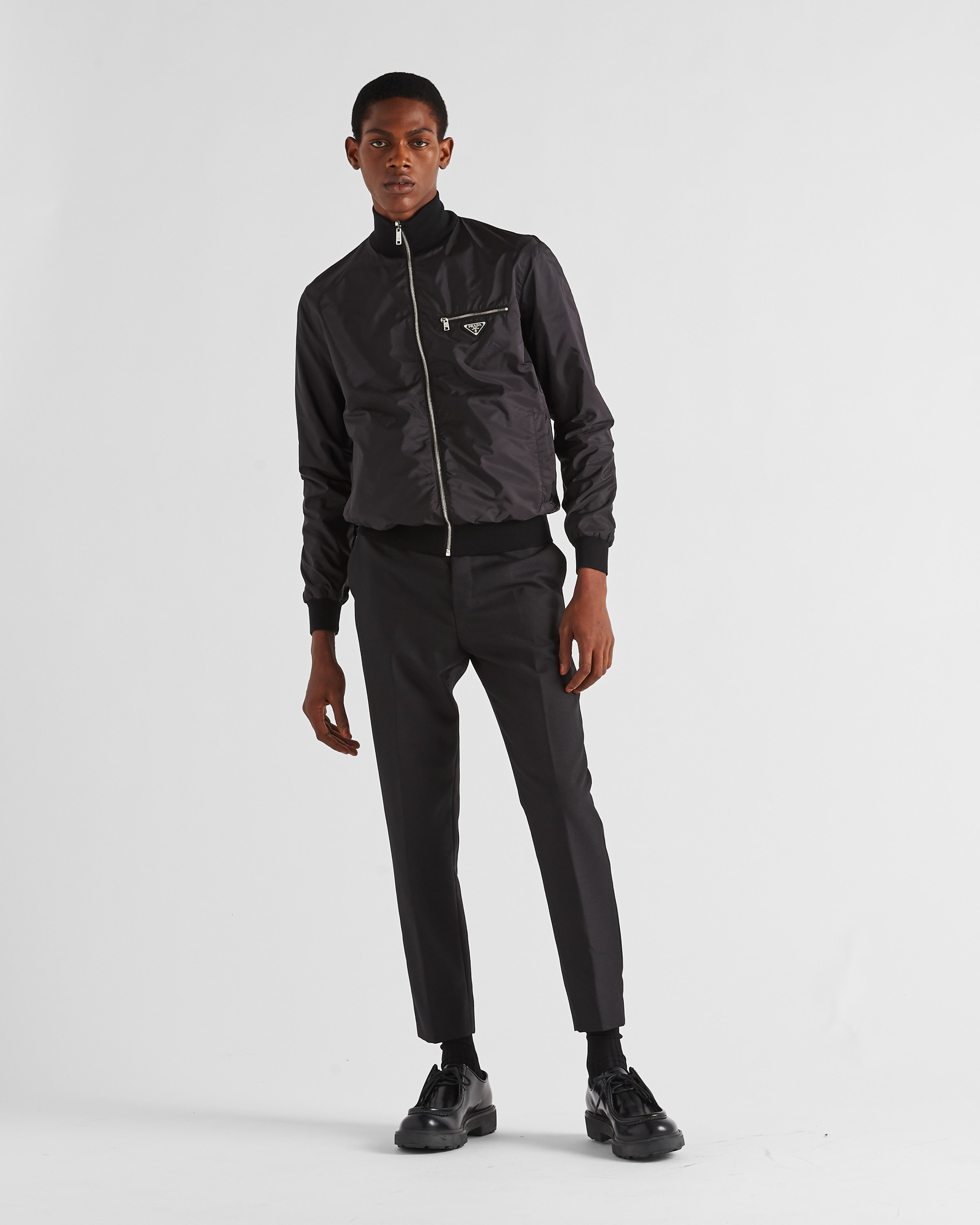 Reversible wool and Re-Nylon jacket - 2