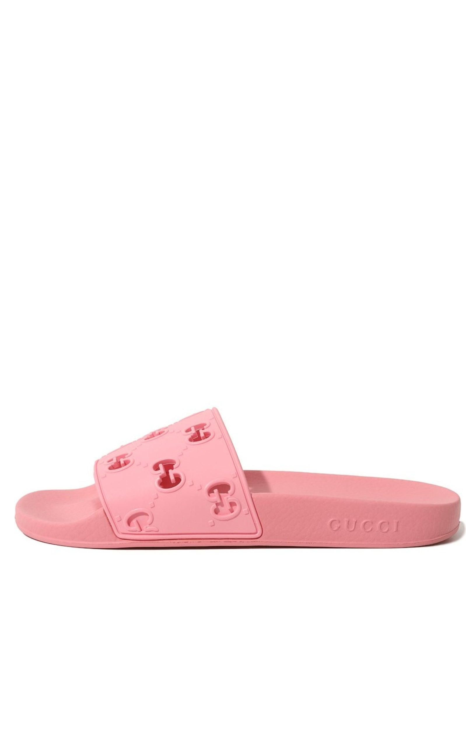 Rose GG Slide Sandal - 3