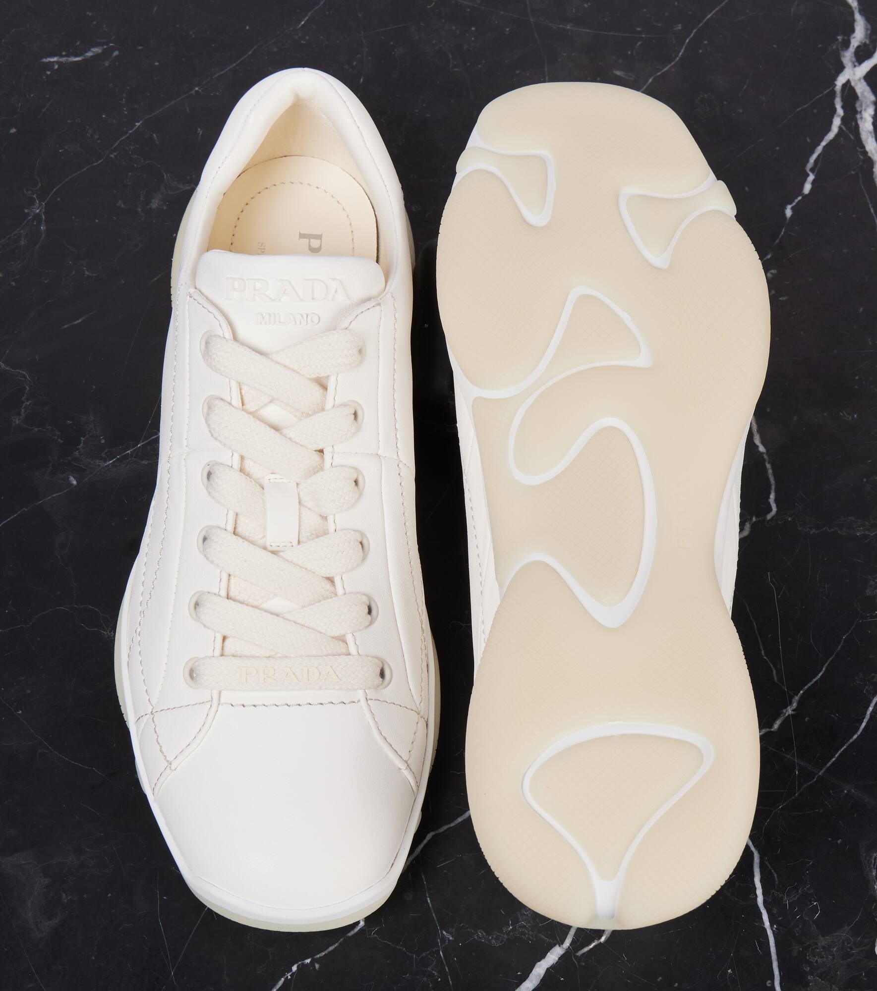 Leather sneakers - 5