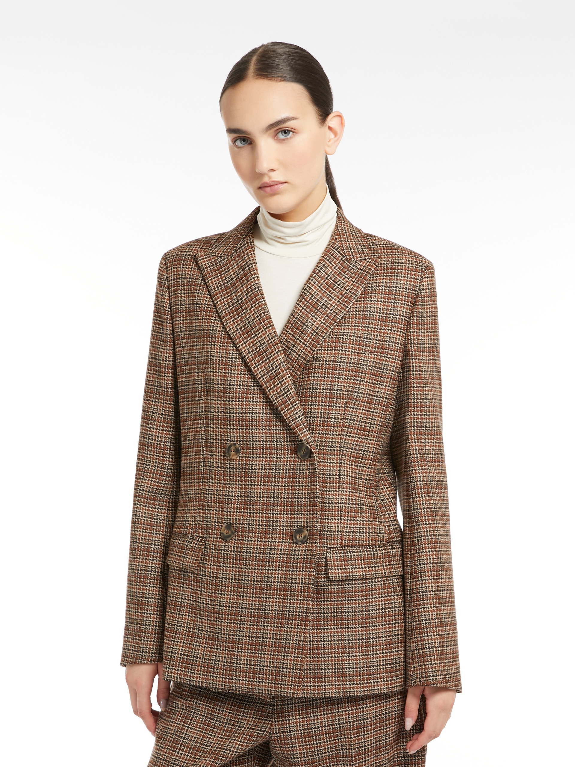 RIVOLO Patterned wool blazer - 5